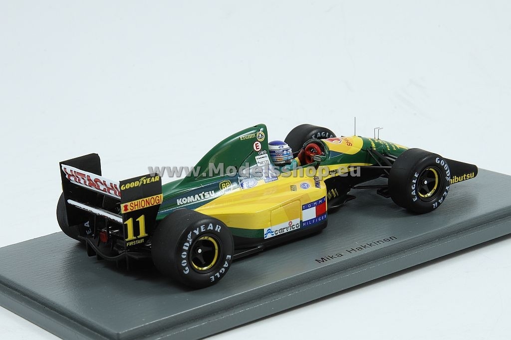 Lotus 107 No.11 French GP 1992 Mika Hakkinen Lotus 107 No.11 French GP 1992 Mika Hakkinen