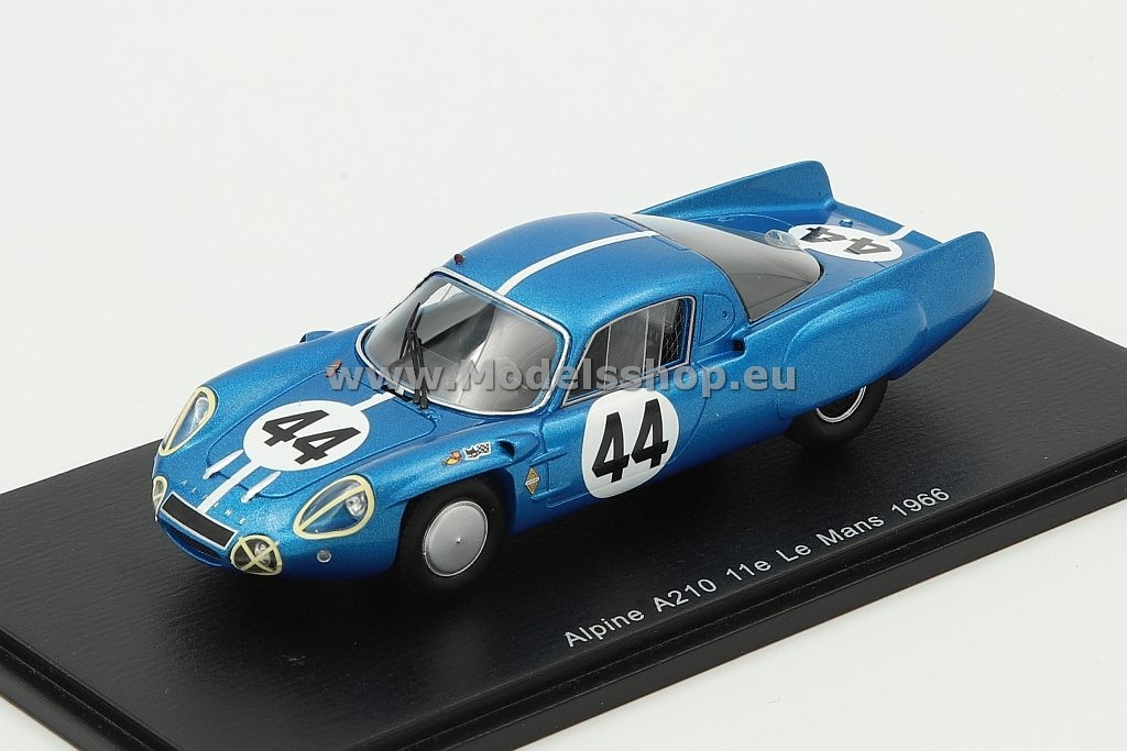 Alpine A210 No.44 11th 24H Le Mans 1966 J. Cheinisse - R.de Lageneste