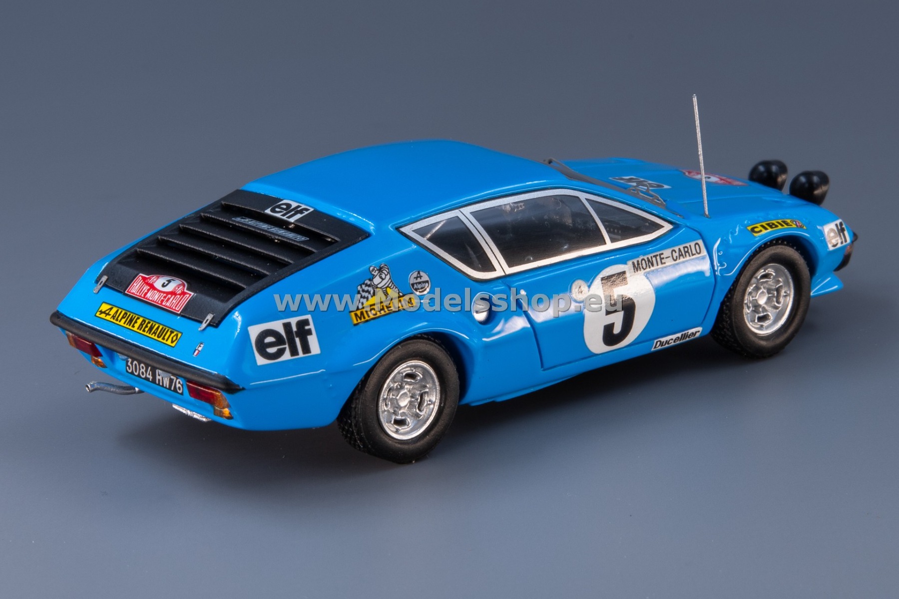 Spark S5493 Alpine A310 No.5 Monte Carlo Rally 1975, Jean-Luc