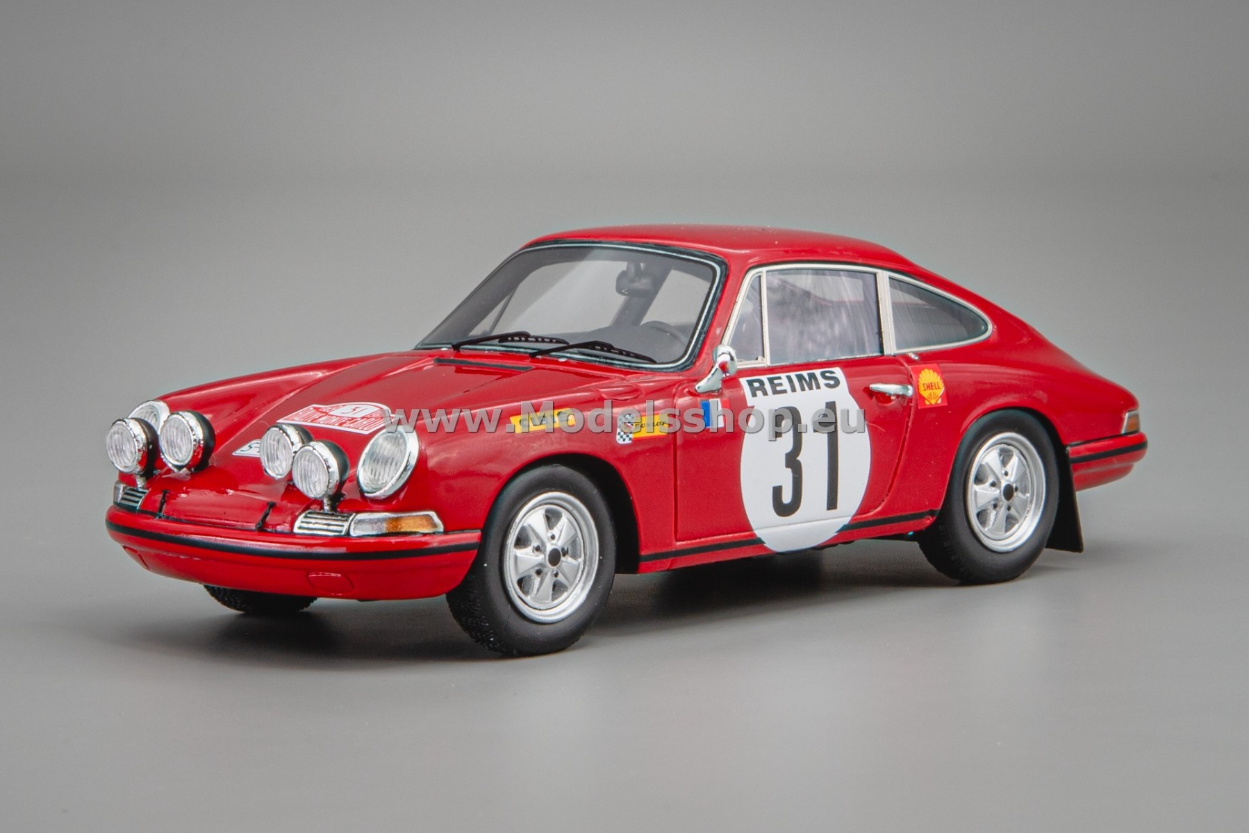 Spark S5581 Porsche 911 S No.31,  2nd Rally Monte Carlo 1969, Gérard Larrousse -  Jean Claude Perramond