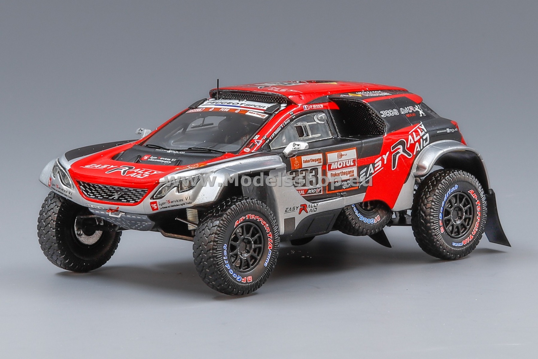 SPARK-MODEL S4876 Scale 1/43 | PEUGEOT 2008 DKR RED BULL N