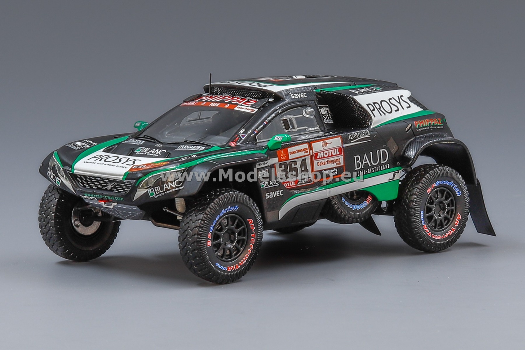 Peugeot 3008 DKR Maxi No.364 Easy Rally Dakar Rally 2019 P. Lafay - S. Delaunay