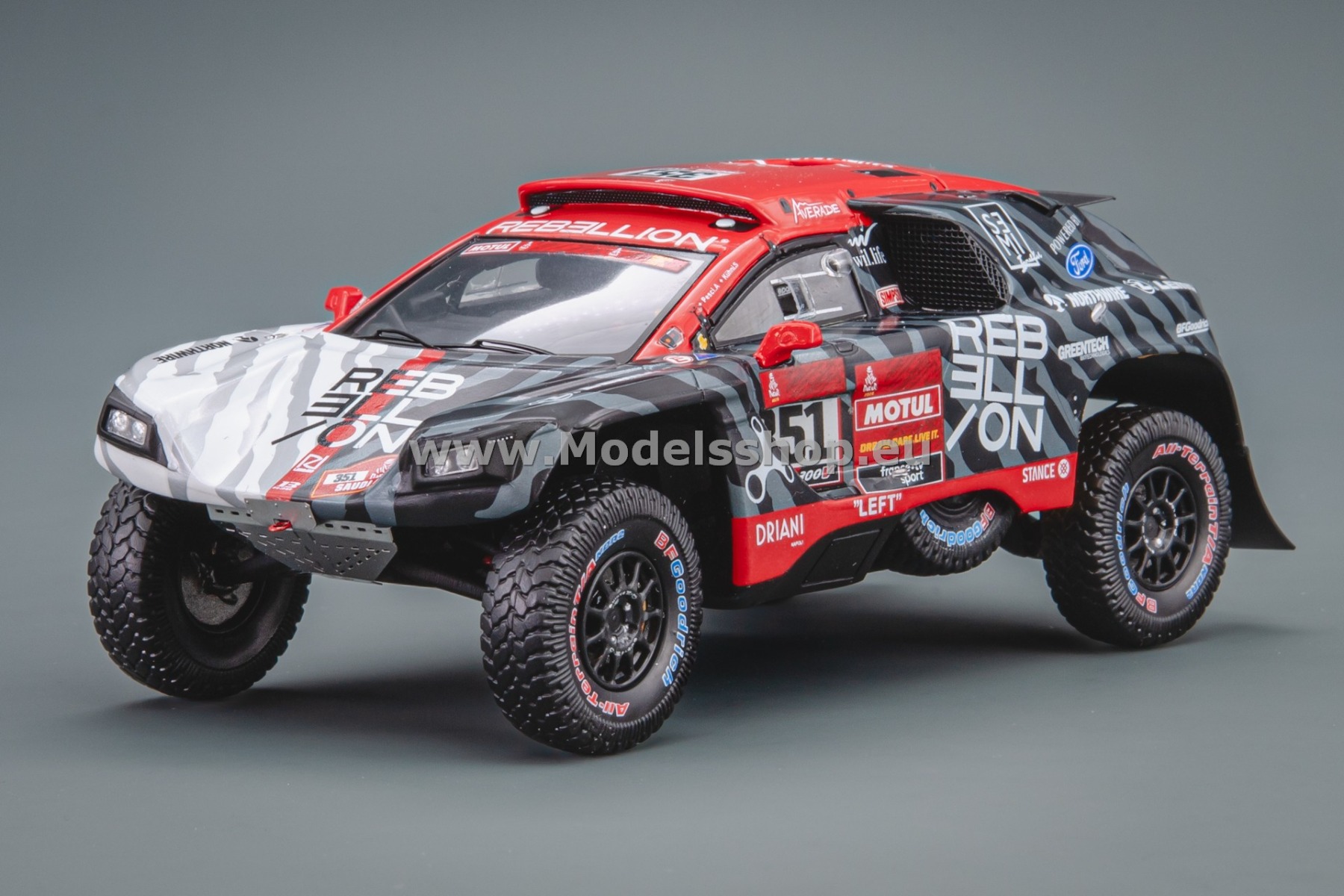Spark S5883 RD Limited DXX No.351 - RD Limited Rebellion - Dakar Rally 2020,A. Pesci - S. Kuhni