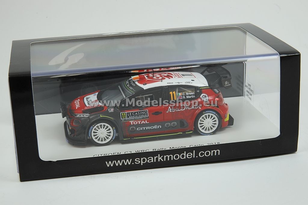 Citroën C3 WRC Citroën Total Abu Dhabi WRT No.11 Rally Monte Citroën C3 WRC Citroën Total Abu Dhabi WRT No.11 Rally Monte