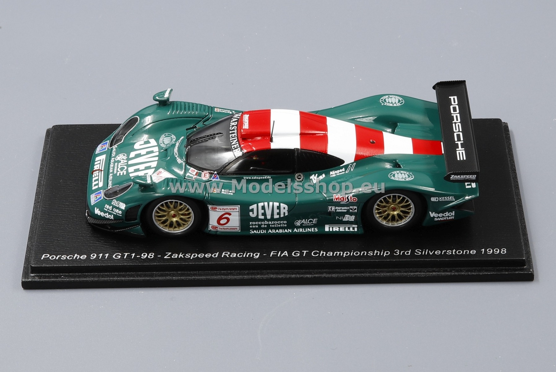 Spark S5996 Porsche 911 GT1-98 #6 Zakspeed Racing - FIA GT