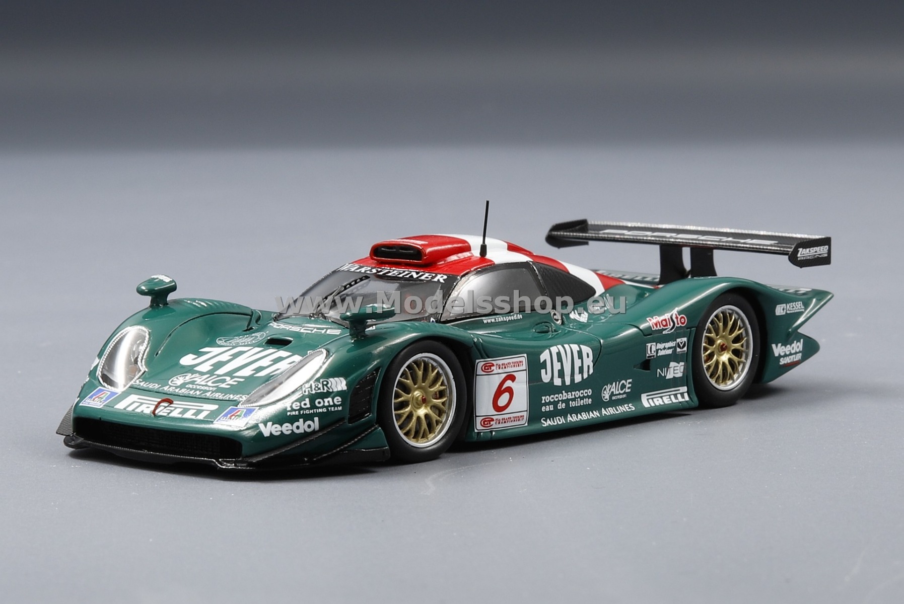 Spark S5996 Porsche 911 GT1-98 #6 Zakspeed Racing - FIA GT Championship 3rd Silverstone 1998 - M. Bartels - A. Hahne