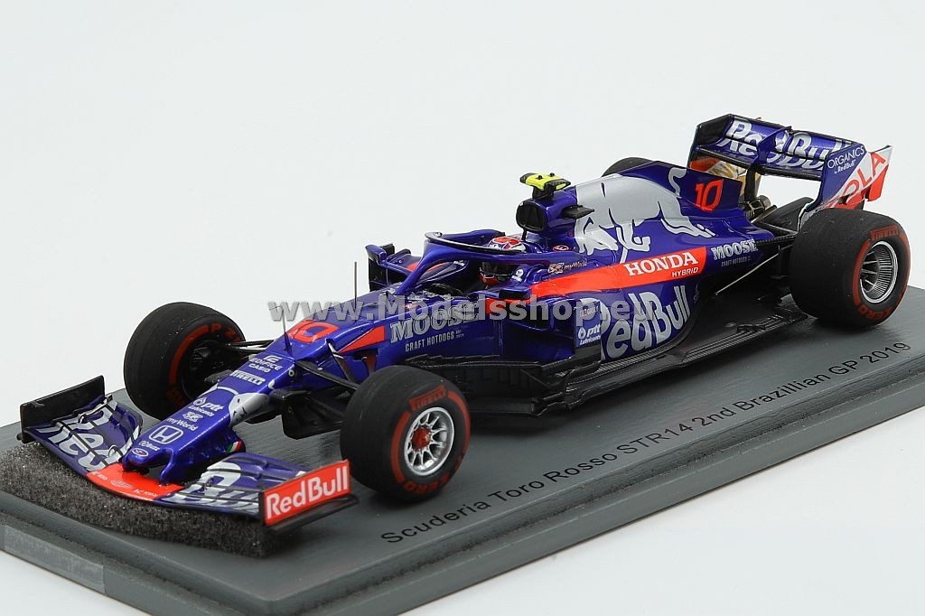 Red Bull Toro Rosso Honda No.10 2nd Brazillian GP 2019 Scuderia Toro Rosso STR14 Pierre Gasly