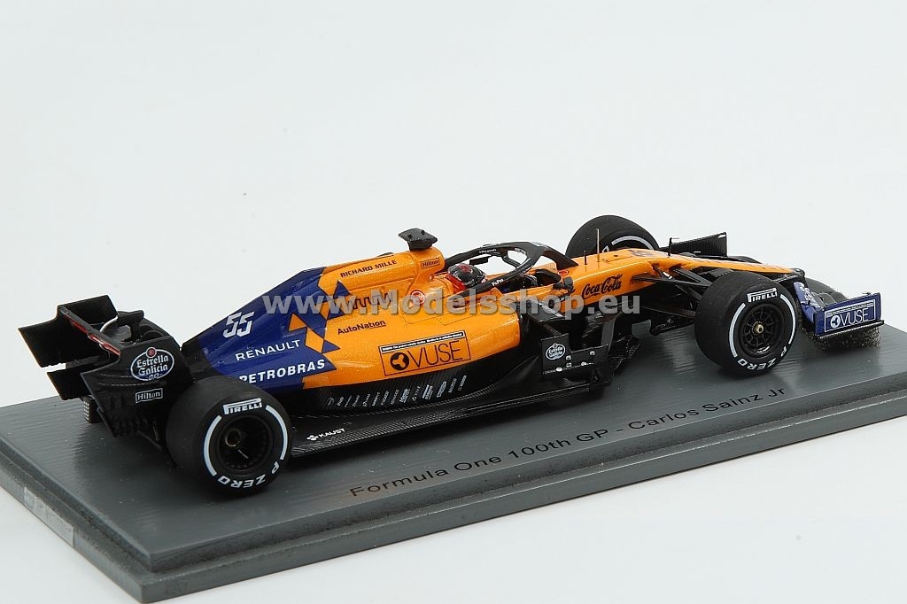 McLaren F1 Team No.55 USA GP 2019 Formula One 100th GP McLaren F1 Team No.55 USA GP 2019 Formula One 100th GP