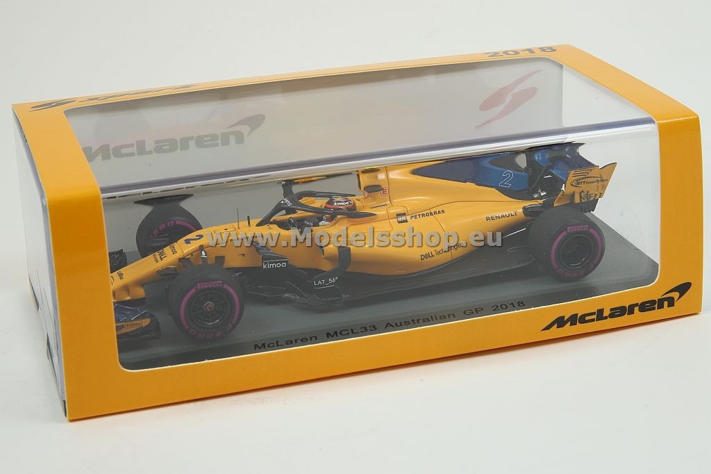 McLaren F1 Team No.2 Australian GP 2018 - McLaren MCL33 - Stoffel