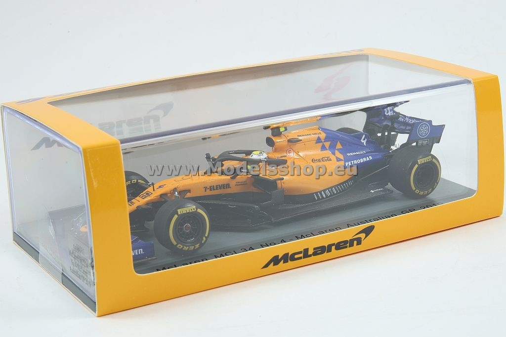 McLaren F1 Team No.4 TBC 2019 McLaren MCL34 Lando Norris
