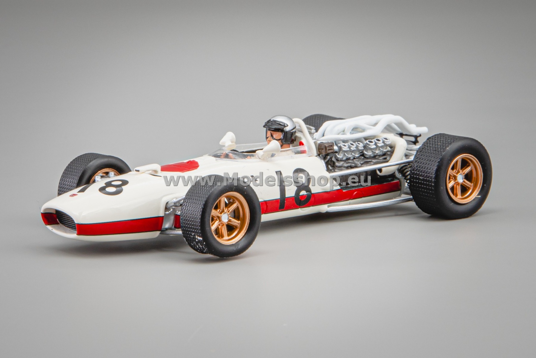 Spark S6221 Honda RA273 Formula 1, No.18, Italian F1 GP 1966, Richie Ginther