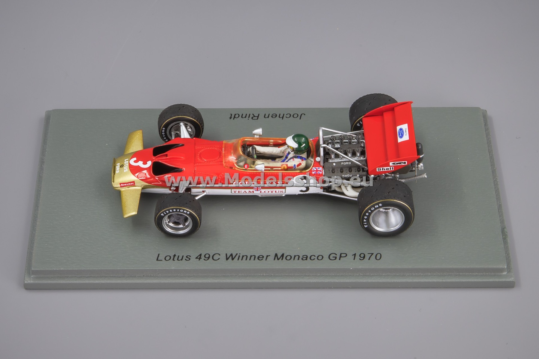 Spark S6385 Lotus 49C, No.3, Formula 1, Winner Monaco GP