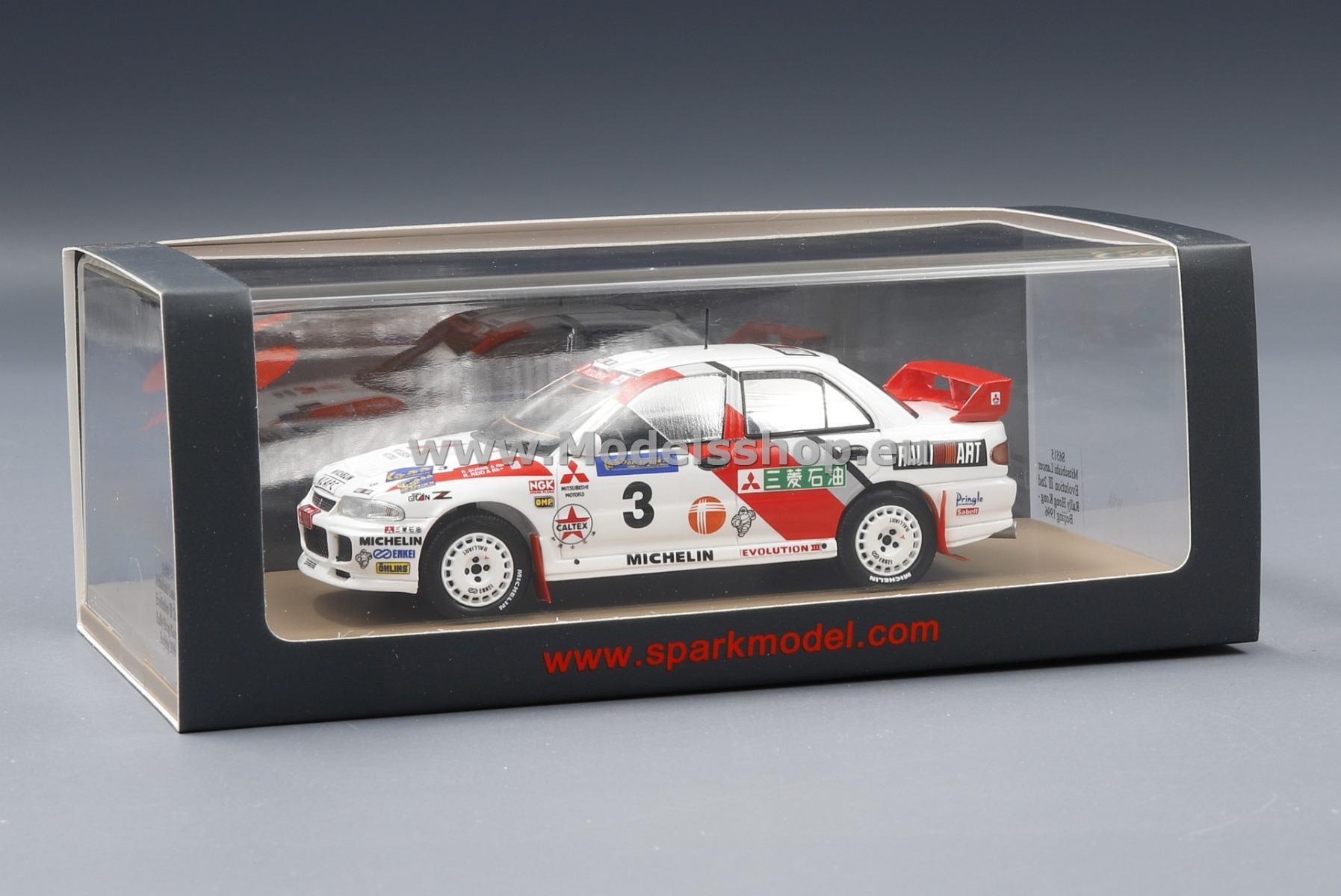 Mitsubishi Lancer Evolution III No.3 2nd Rally Hong Kong