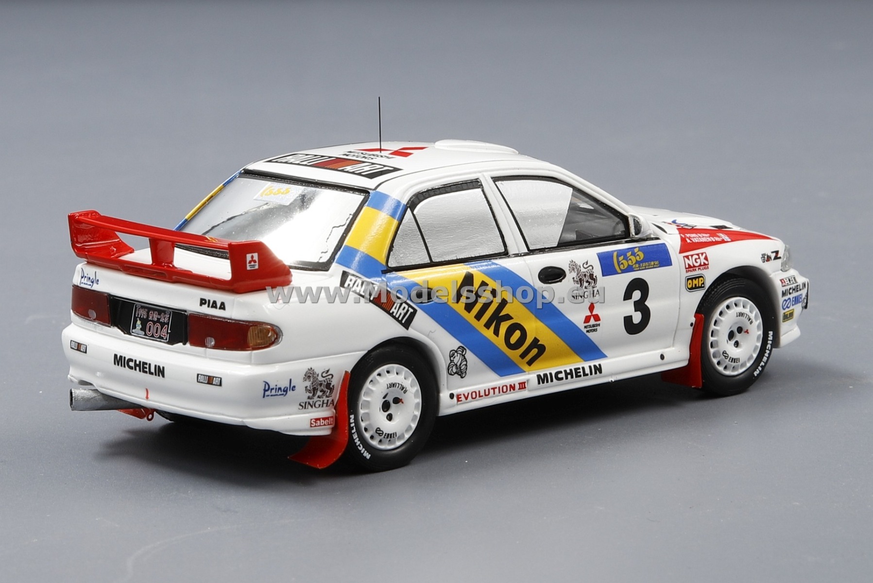 Mitsubishi Lancer EVOLUTION III No.3 2nd Rally Hong Kong