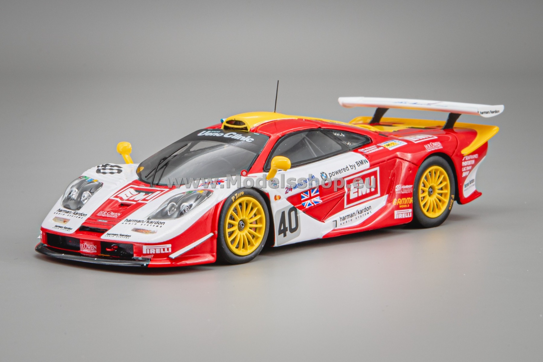 Spark S6681 McLaren F1 GTR n.40, Gulf Team Davidoff McLaren, 4th 24H Le Mans 1998. S. O'Rourke -  T. Sugden - B. Auberlen