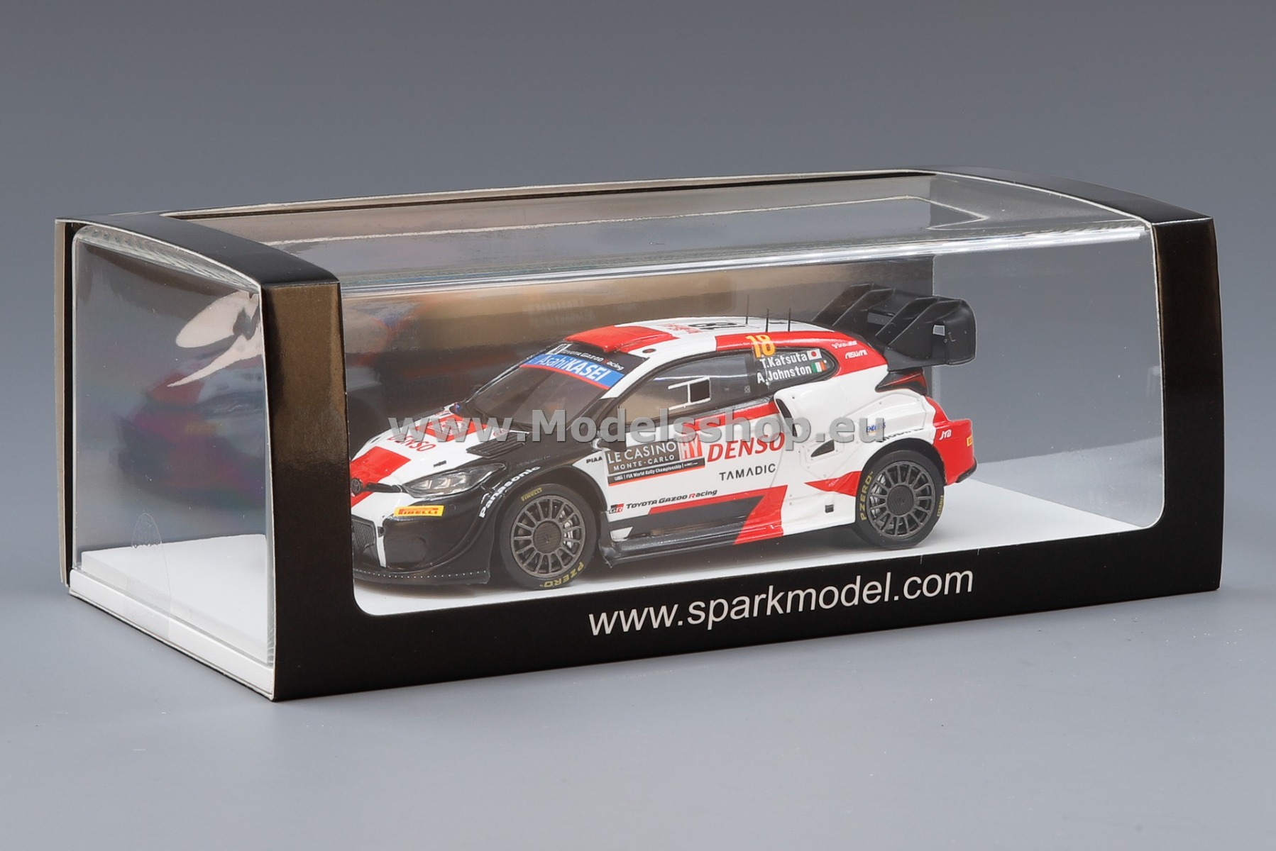 Spark S6693 TOYOTA GR Yaris Rally1 No.18 TOYOTA GAZOO Racing Spark S6693 TOYOTA GR Yaris Rally1 No.18 TOYOTA GAZOO Racing