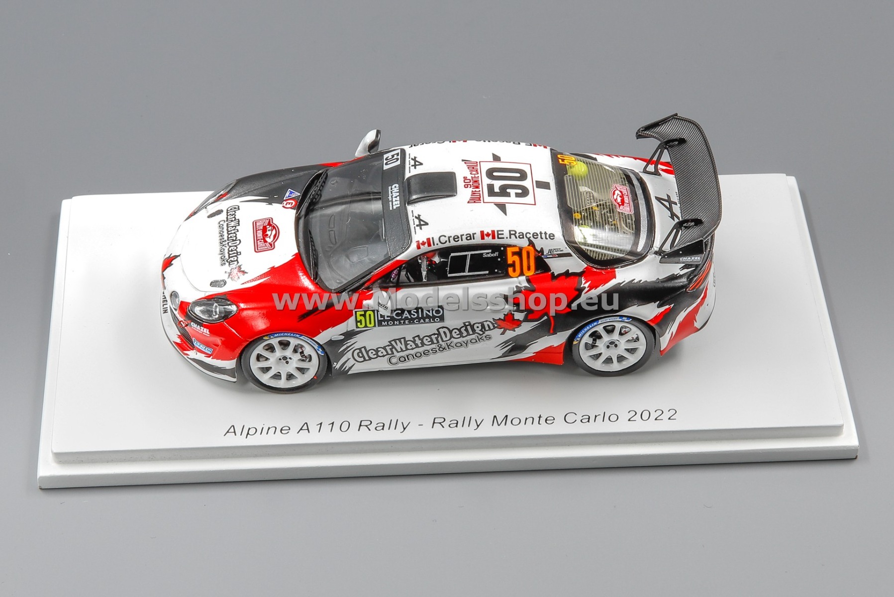 Spark S6702 Alpine A110 Rally No.50 Rally Monte Carlo 2022, Ian