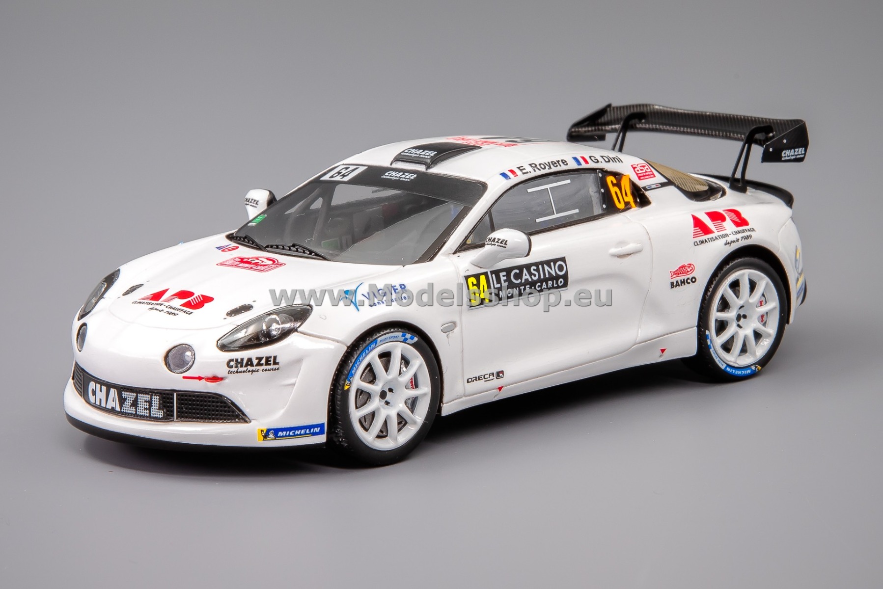 Spark S6723 Alpine A110 Rally RGT, No.64 