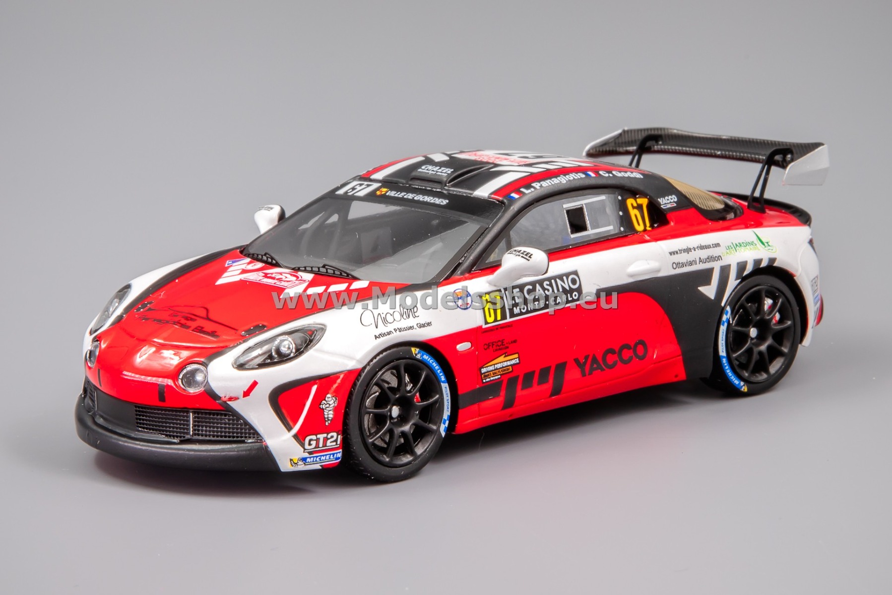 Spark S6726 Alpine A110 Rally RGT, No.67 