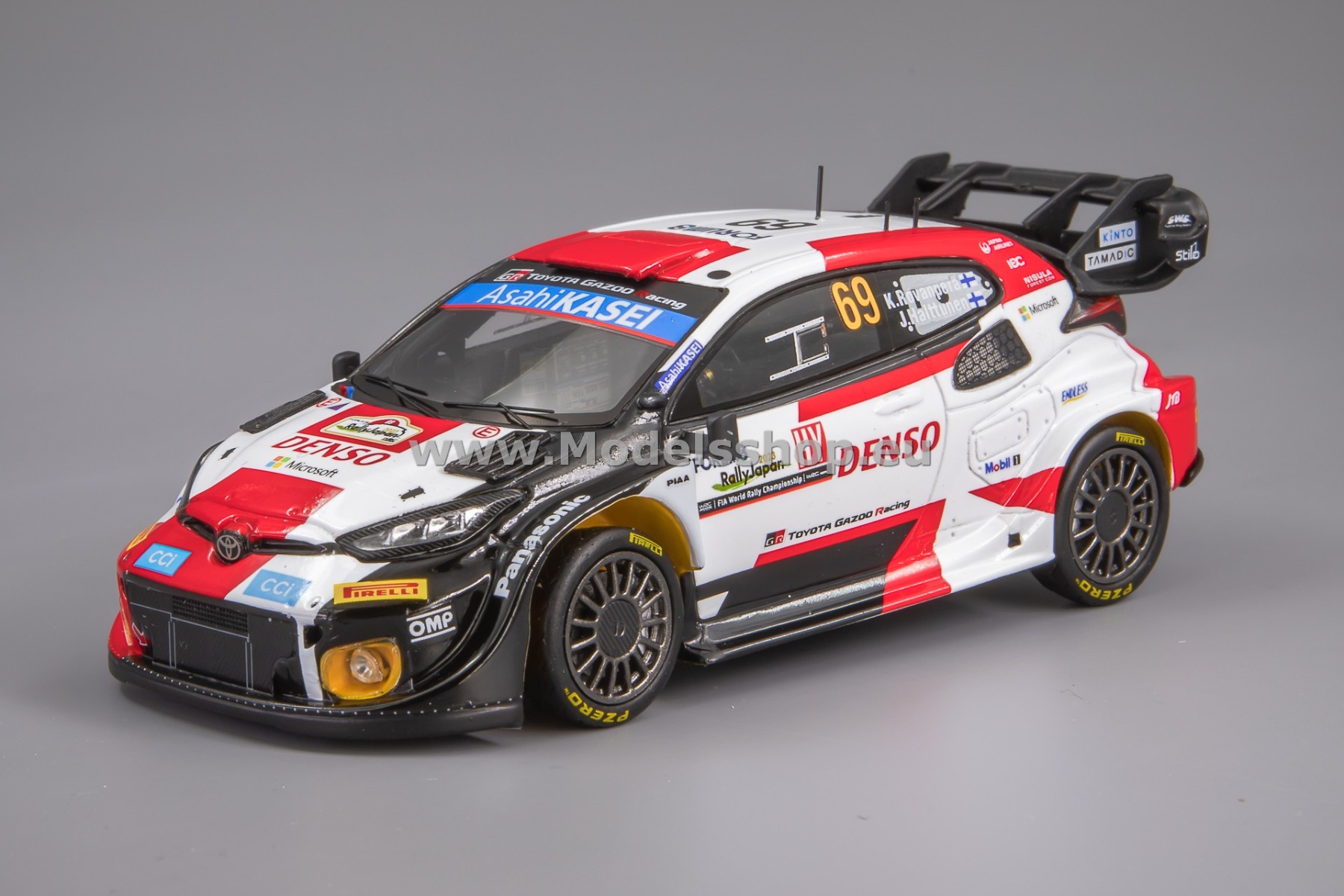 Spark S6733 TOYOTA GR Yaris Rally1 HYBRID, No.69 TOYOTA GAZOO Racing WRT, 3rd Rally Japan 2023, K. Rovanperä - J. Halttunen