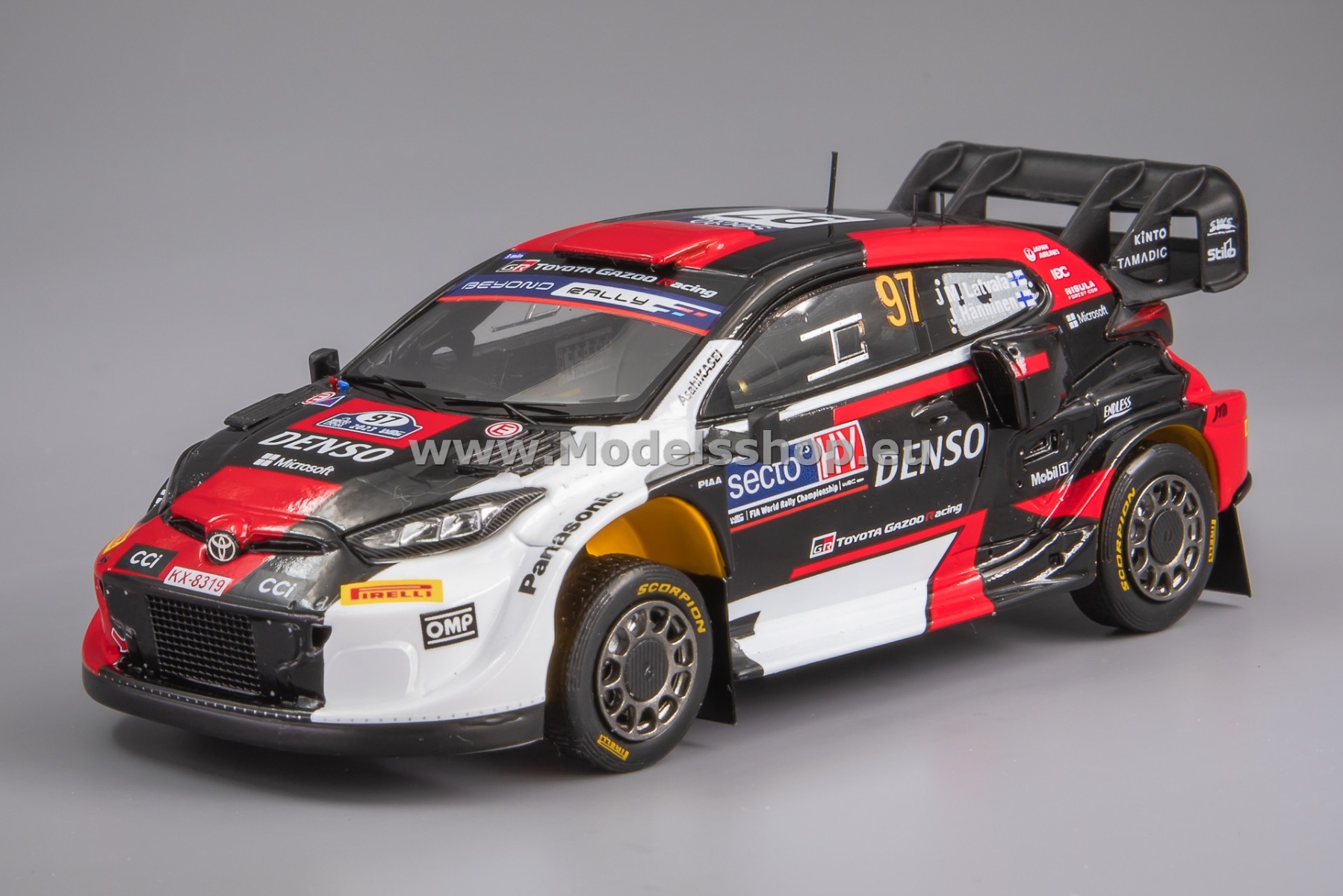 Spark S6737 TOYOTA GR Yaris Rally1 HYBRID, No.97 TOYOTA GAZOO Racing WRT, 5th Rally Finland 2023, J.M. Latvala - J. Hänninen