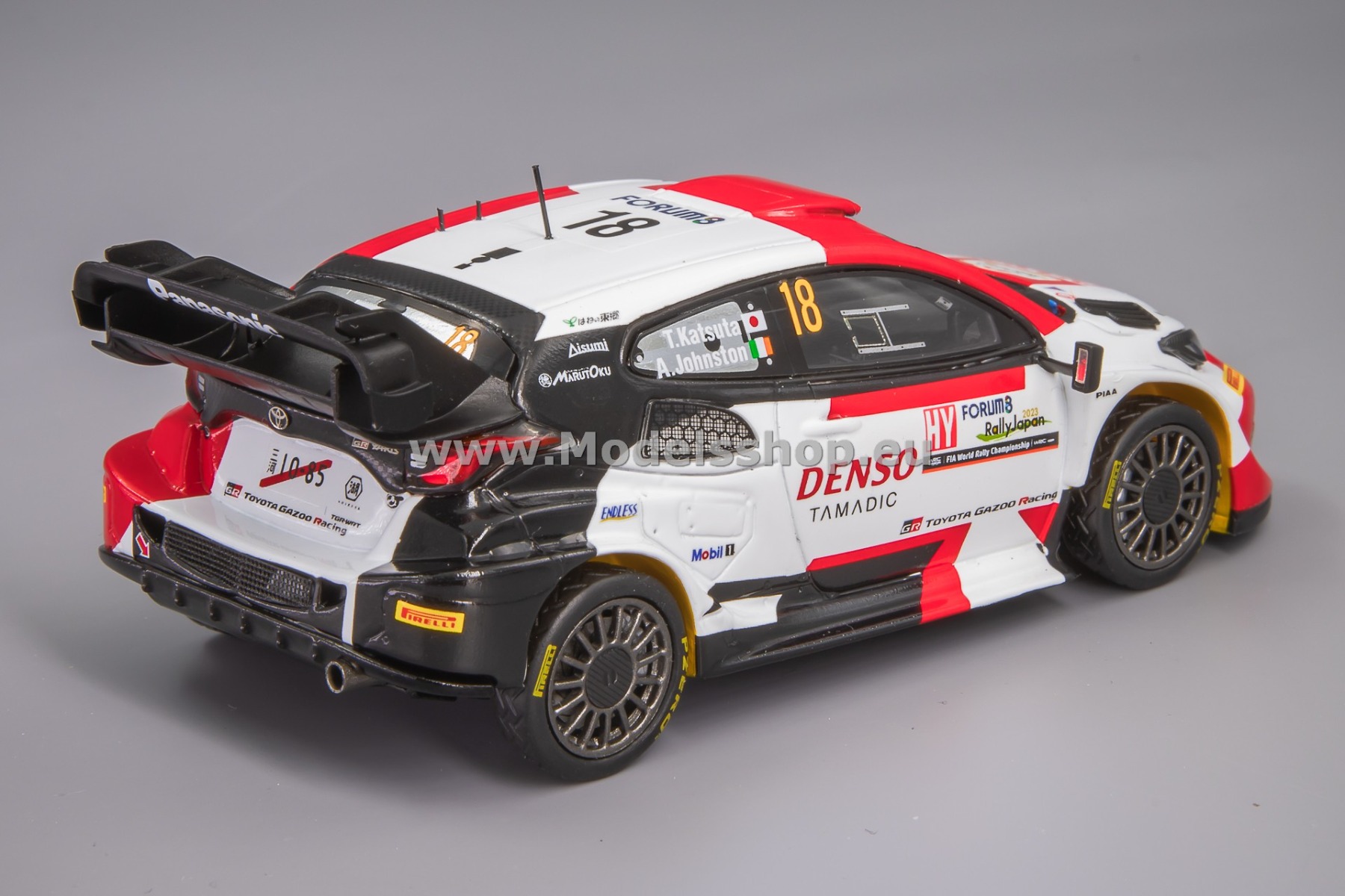 1/43 トヨタ GRヤリス  WRC 2022 YARIS KATSUTA Spark 1/43 TOYOTA GR Yaris Rally1 HYBRID No.18 GAZOO Racing
