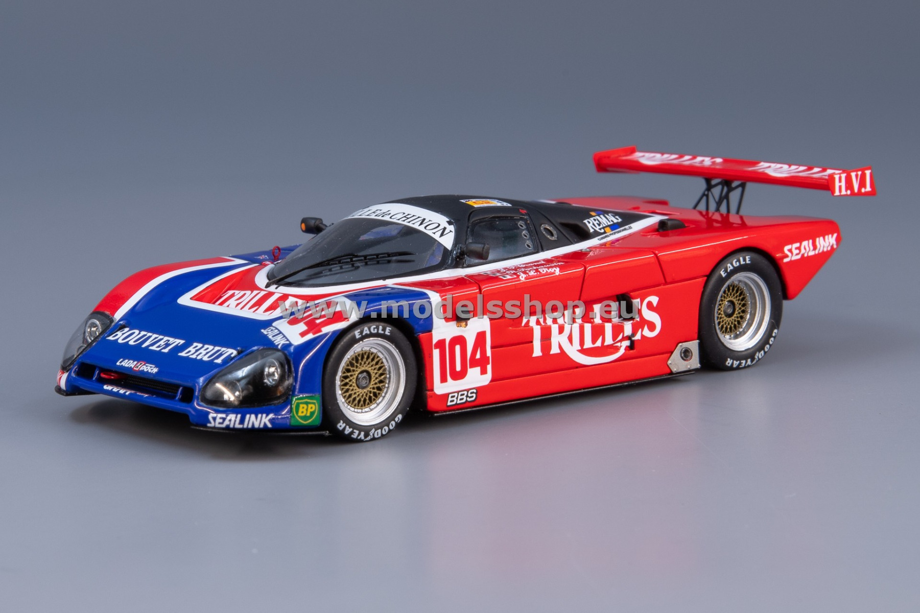 Spark S6803 Spice SE89C No.104, 19th 24H Le Mans 1989, J-P. Grand - R. Pochauvin - J-L. Roy