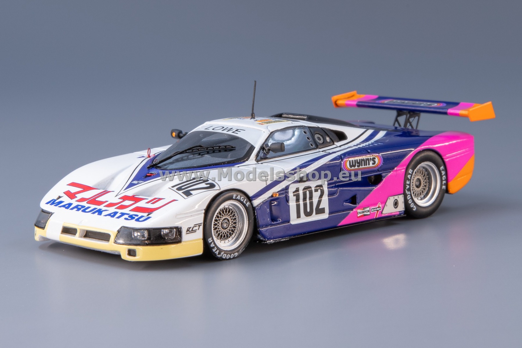 Spark S6808 Spice SE86C, No.102, 24H Le Mans 1989, J. Hotchkis Sr. - J. Hotchkis Jr. - R. Jones