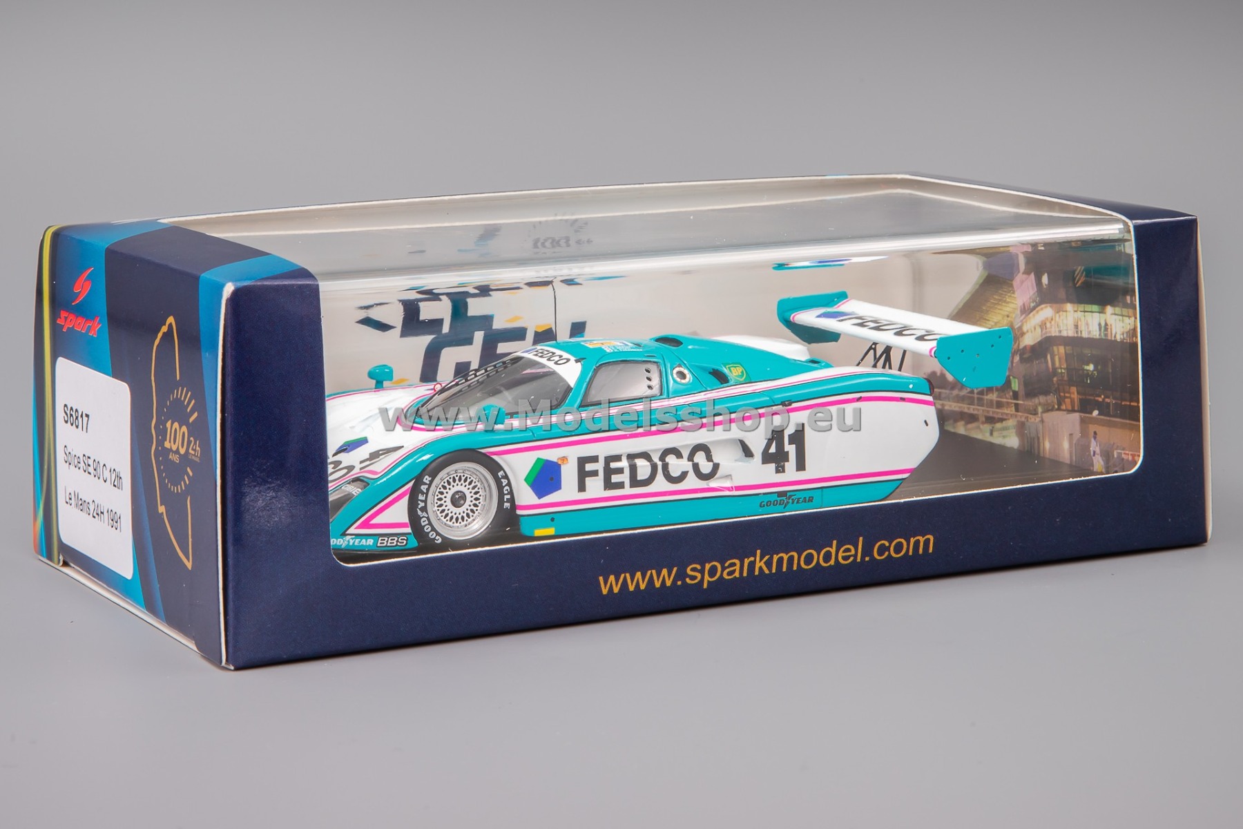 Spark S6817 Spice SE 90C, Team Euro Racing FEDCO No.41, 12th