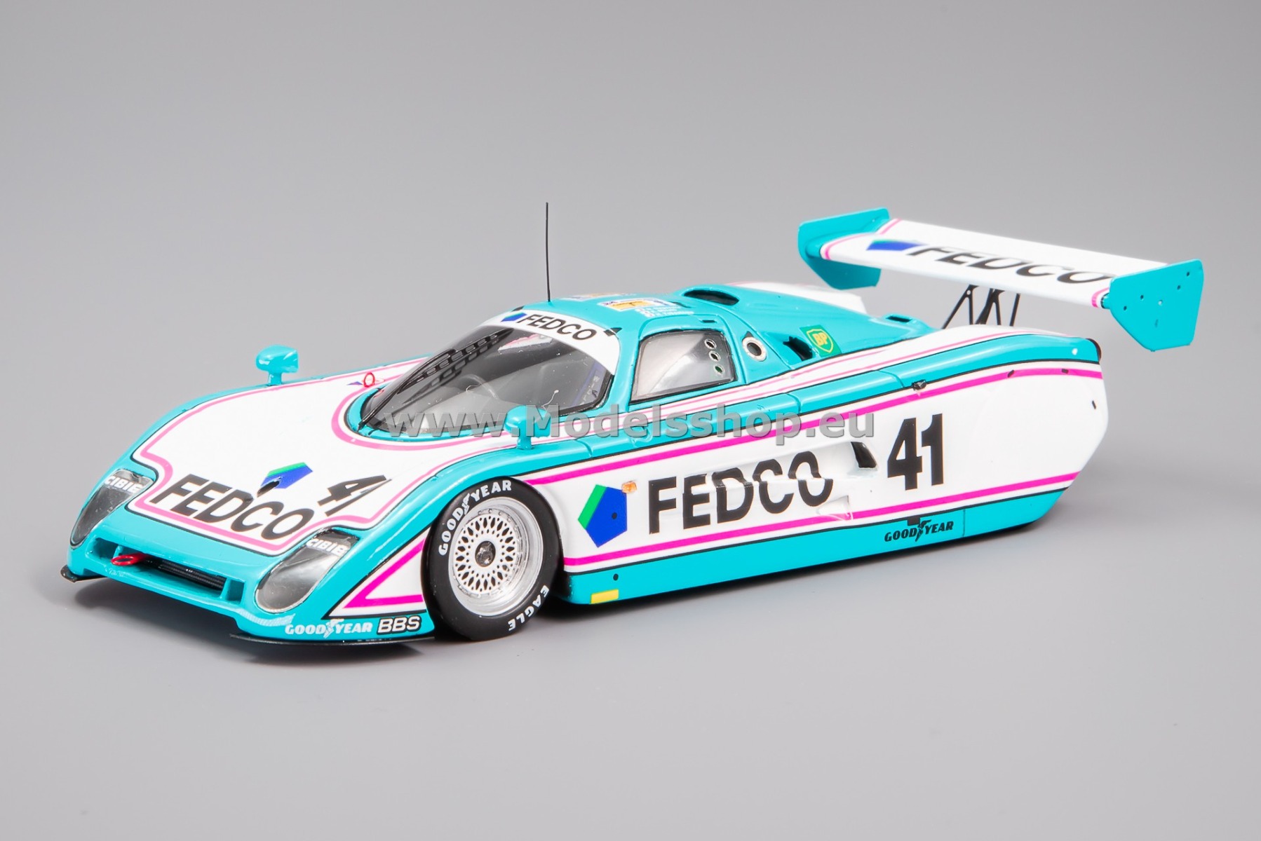Spark S6817 Spice SE 90C, Team Euro Racing FEDCO No.41, 12th 24H Le Mans 1991, K. Misaki - H. Yokoshima - N. Nagasaka