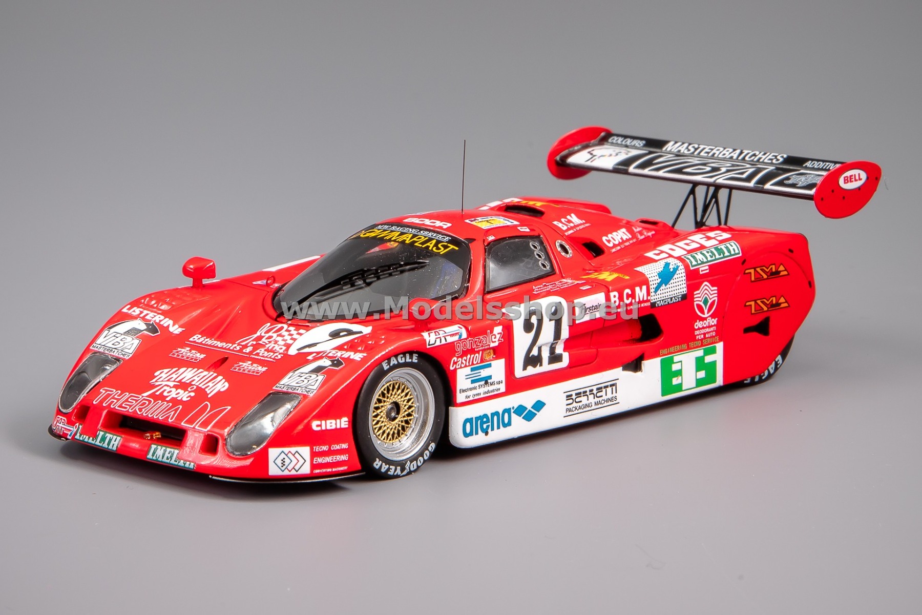 Spark S6826 Spice SE90C, No.21 Le Mans 24H 1992, L. Taverna - J. Sheldon - A. Gini