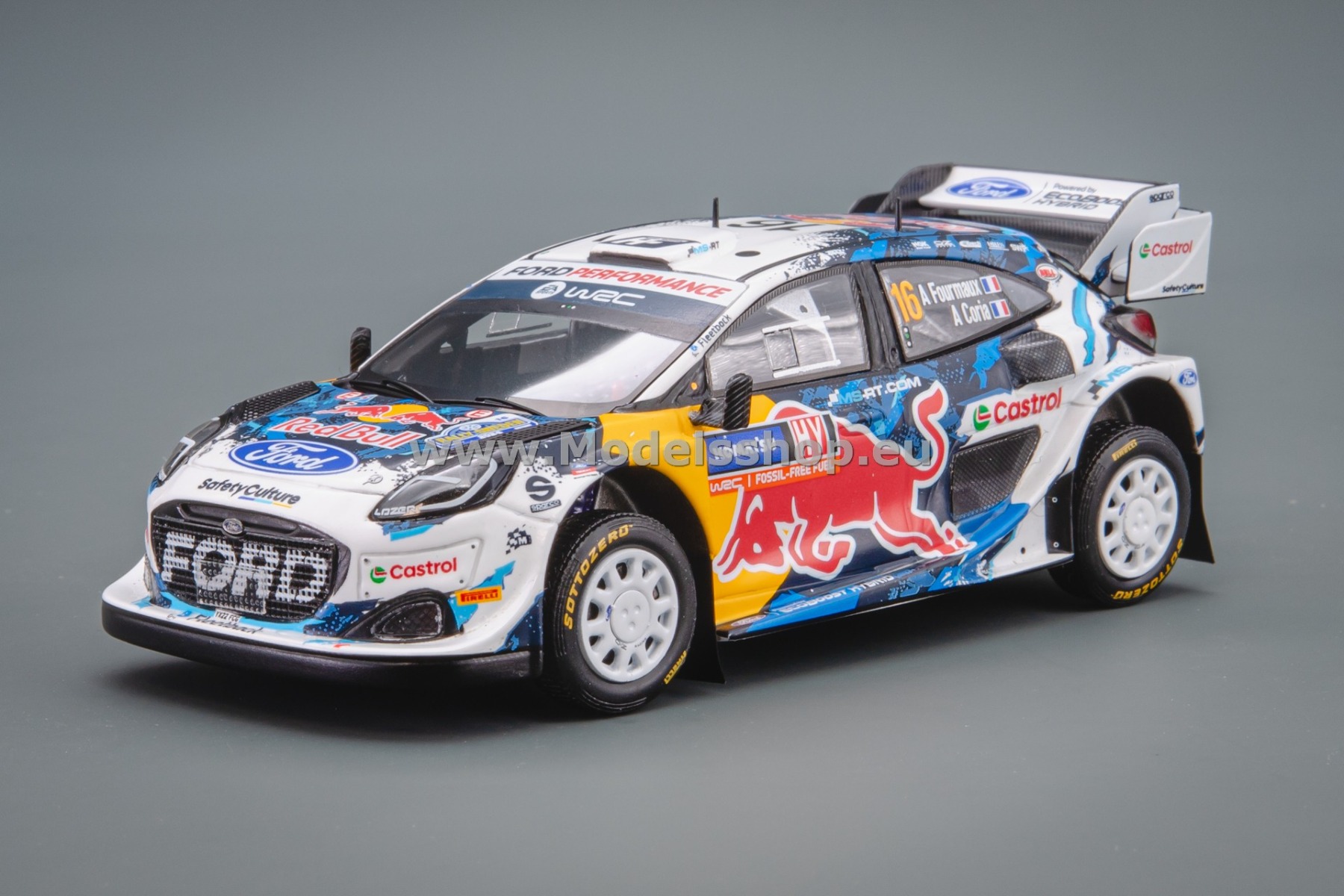 Spark S6867 Ford Puma Rally1 No.16 M-Sport Ford World Rally Team, WRC, 3rd Rally Sweden 2024 A. Fourmaux - A. Coria