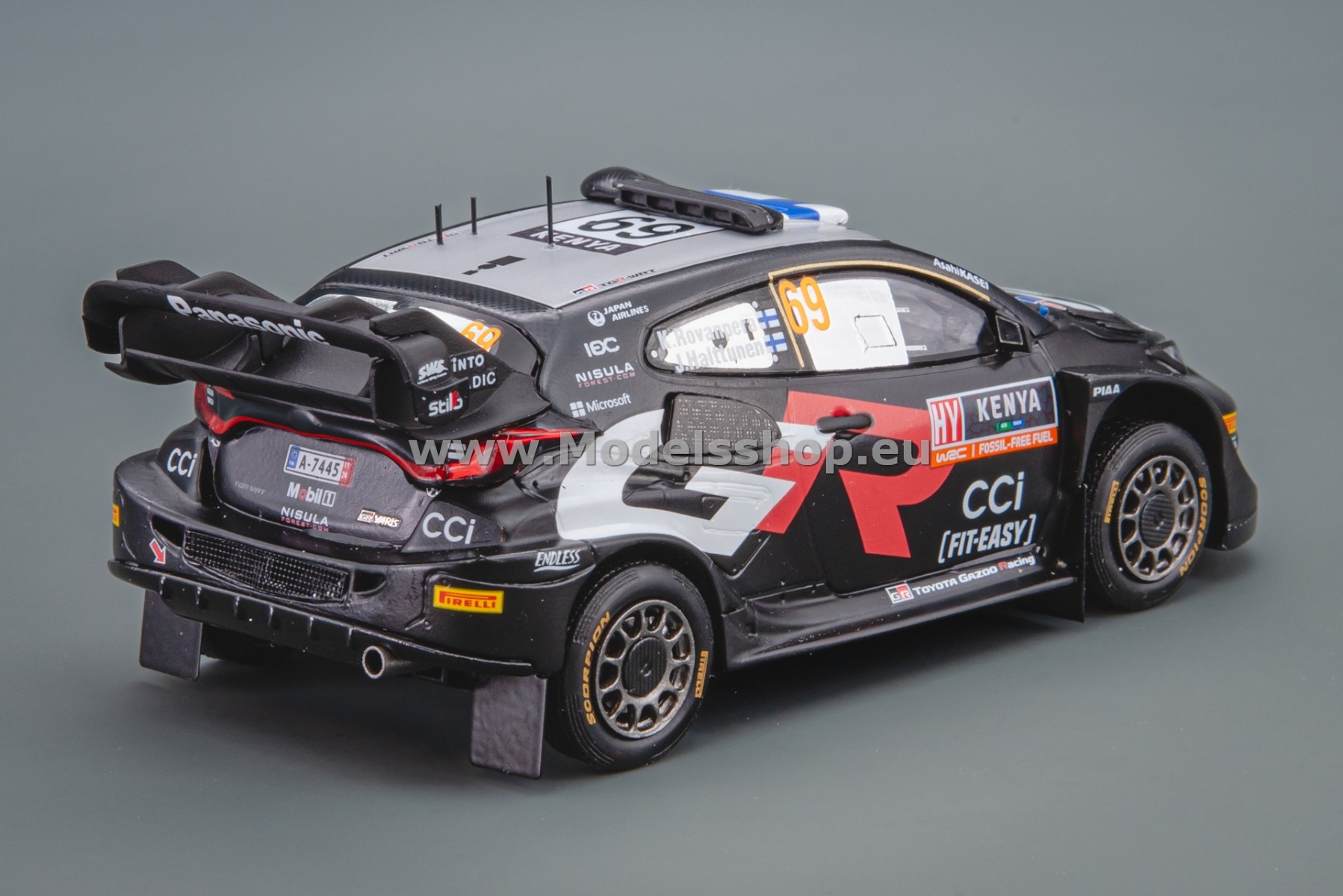 Spark S6873 Toyota GR Yaris Rally1 Hybrid No.69 Toyota Gazoo