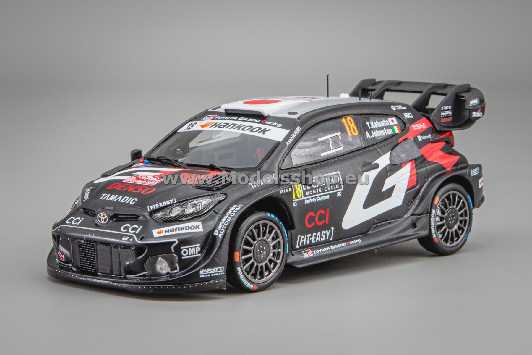 Spark S6892 Toyota GR Yaris Rally1, No.18 Toyota Gazoo Racing WRT, Rally Monte Carlo 2025, T. Katsuta - A.Johnston