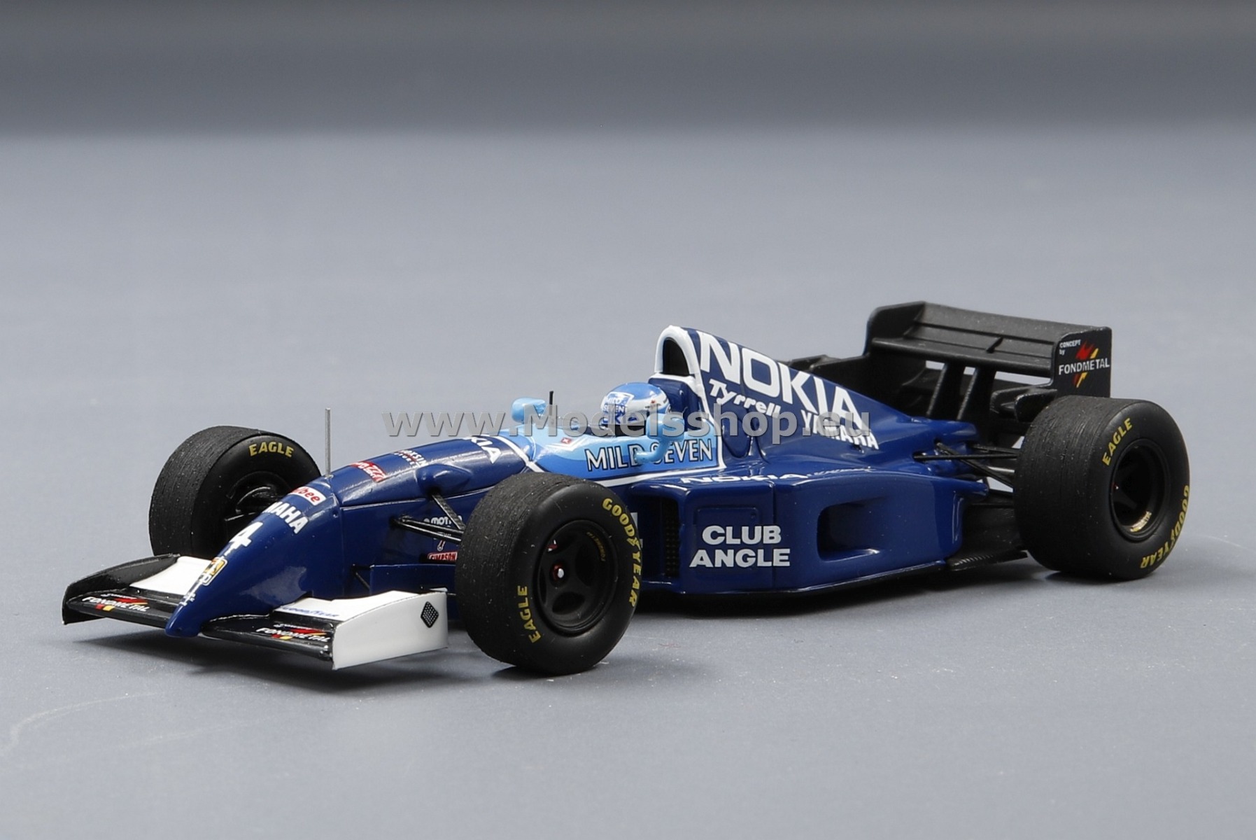 Spark S6974 Tyrrell 023, Formula 1, No.4 Brazilian GP 1995, Mika Salo