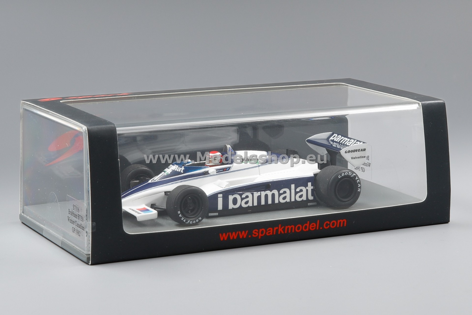 Spark S7116 Brabham BT50 Formula 1, no.1 Winner Canadian GP 1982