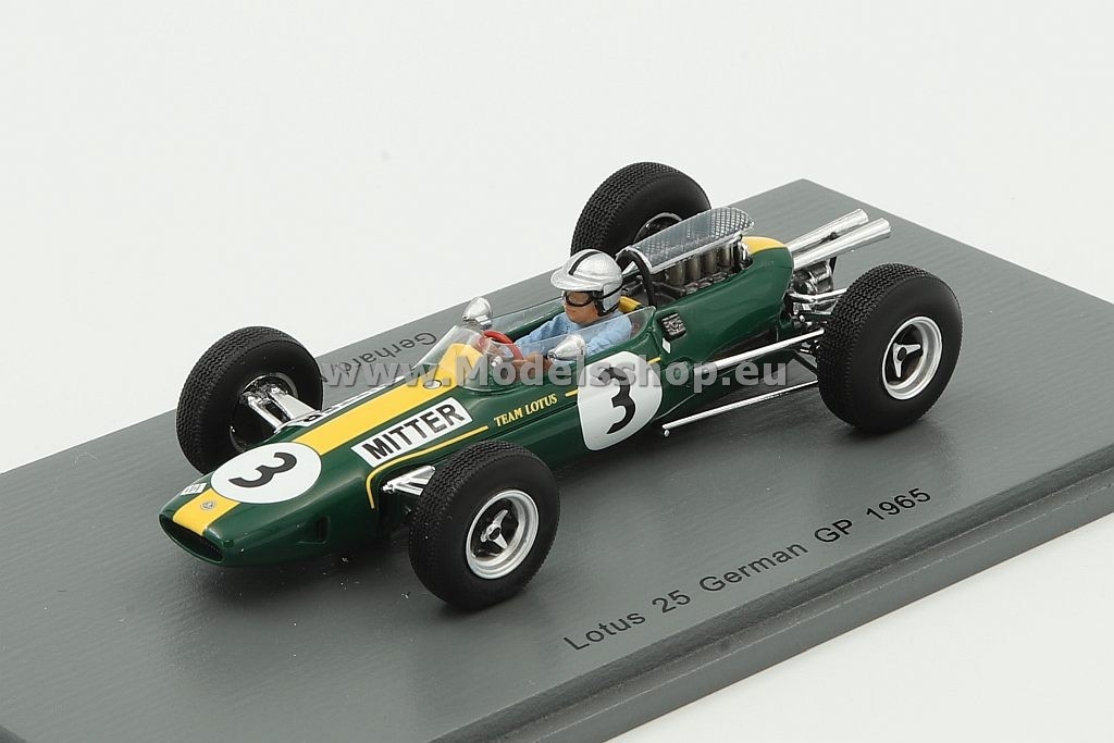 Lotus 25 No.3 German GP 1965 Gerhard Mitter
