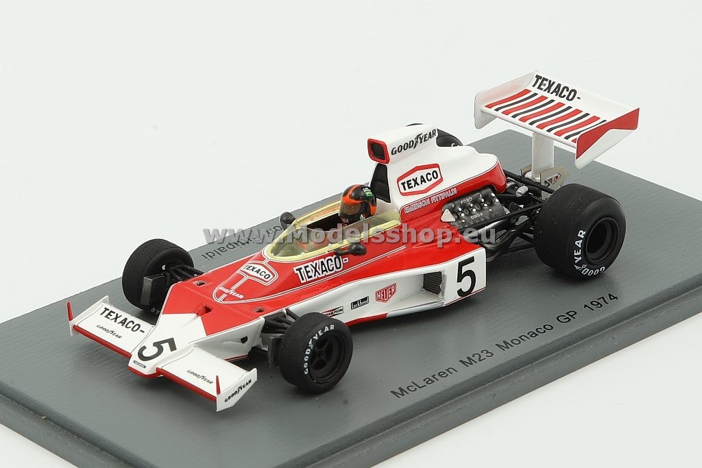 McLaren M23 No.5 Monaco GP 1974 Emerson Fittipaldi 