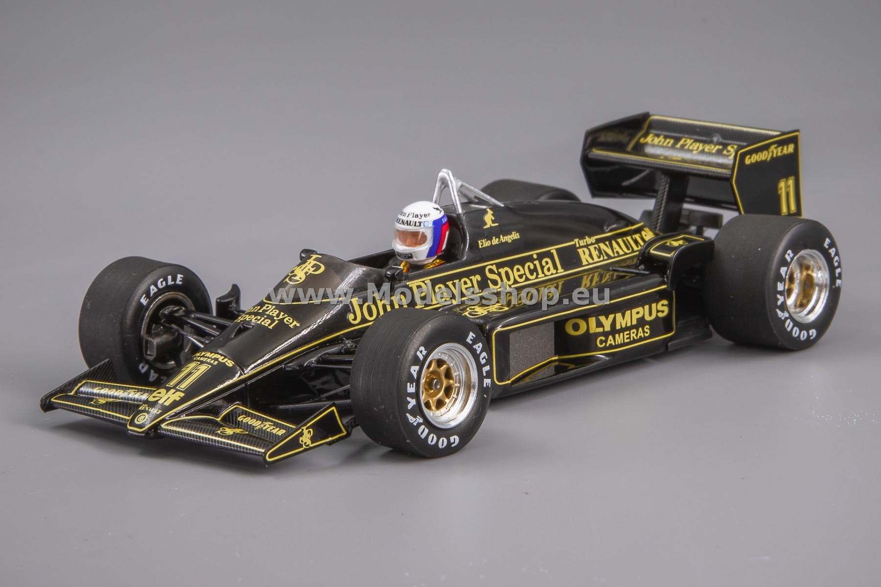 Spark S7153 Lotus 97T, No.11, Winner Formula1 San-Marino GP 1985, Elio de Angelis