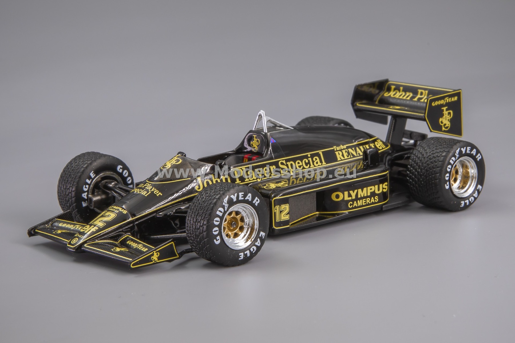 Spark S7154 Lotus 97T, No.12 Winner Belgium GP 1985, Ayrton Senna