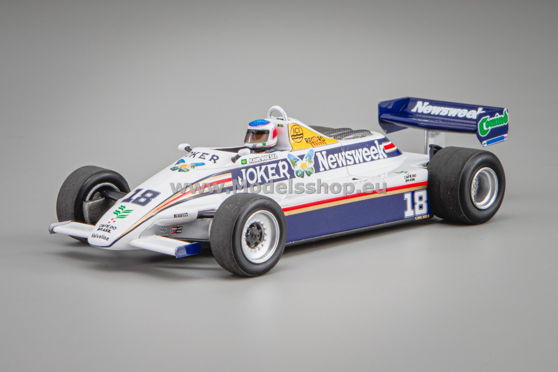 Spark S7175 March 821 F1, No.18, Formula 1, Long Beach GP 1982, Raul Boesel