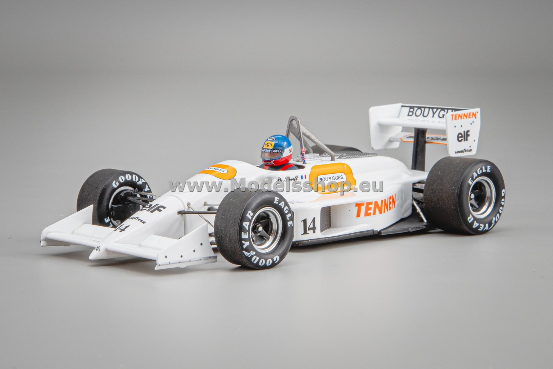 Spark S7244 AGS JH23, Formula 1, No.14 F1 Brazil GP 1988, Philippe Streiff