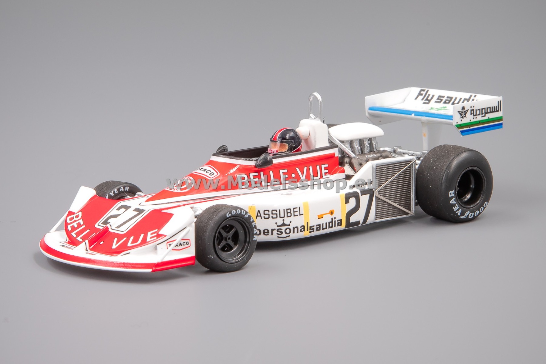 Spark S7274 March 761, No.27, Formula 1, Belgian GP 1977, Patrick Nève