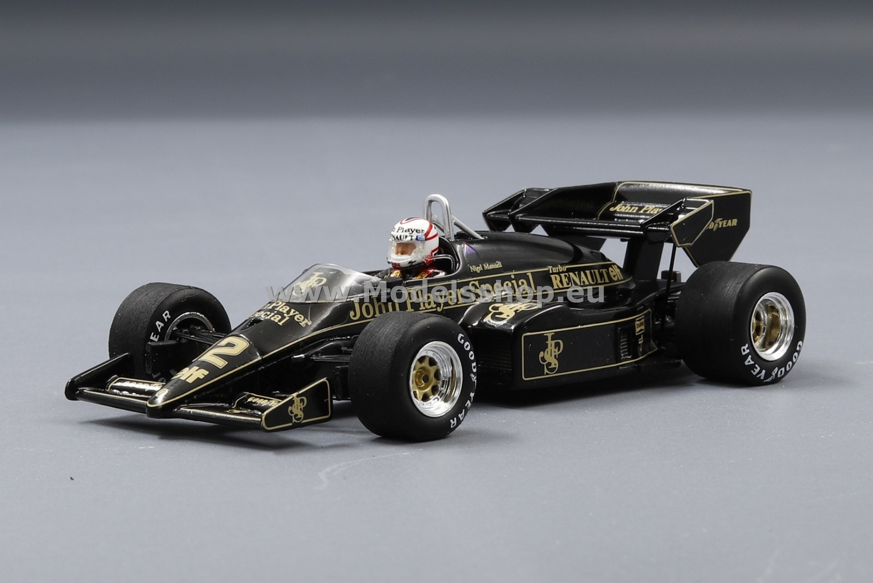 Spark S7291 Lotus 95T Formula 1, No. 12 3rd Dutch GP 1984, N.Mansell