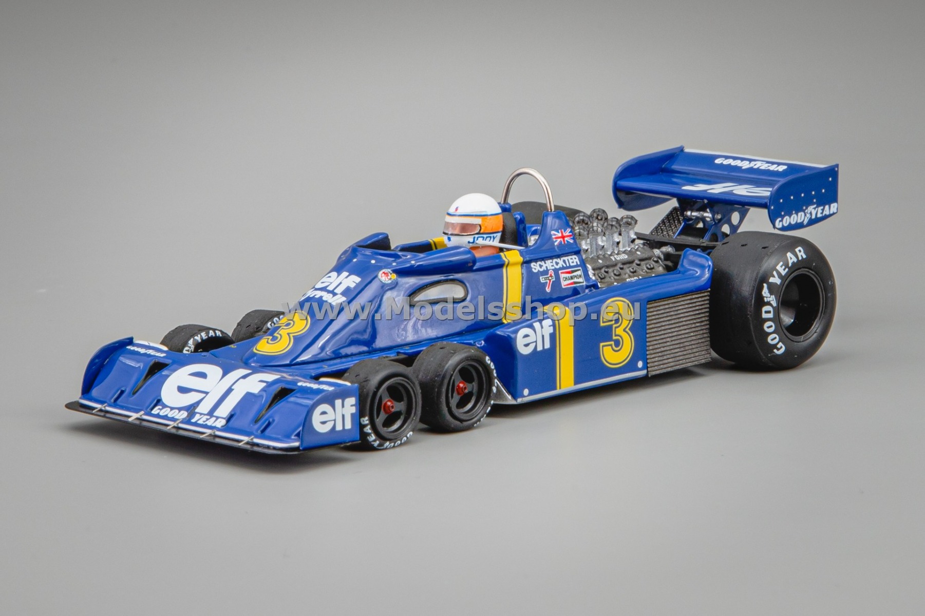 Spark S7306 Tyrrell P34 No.3, Formula 1, Winner F1 Sweden GP 1976, Jody Scheckter