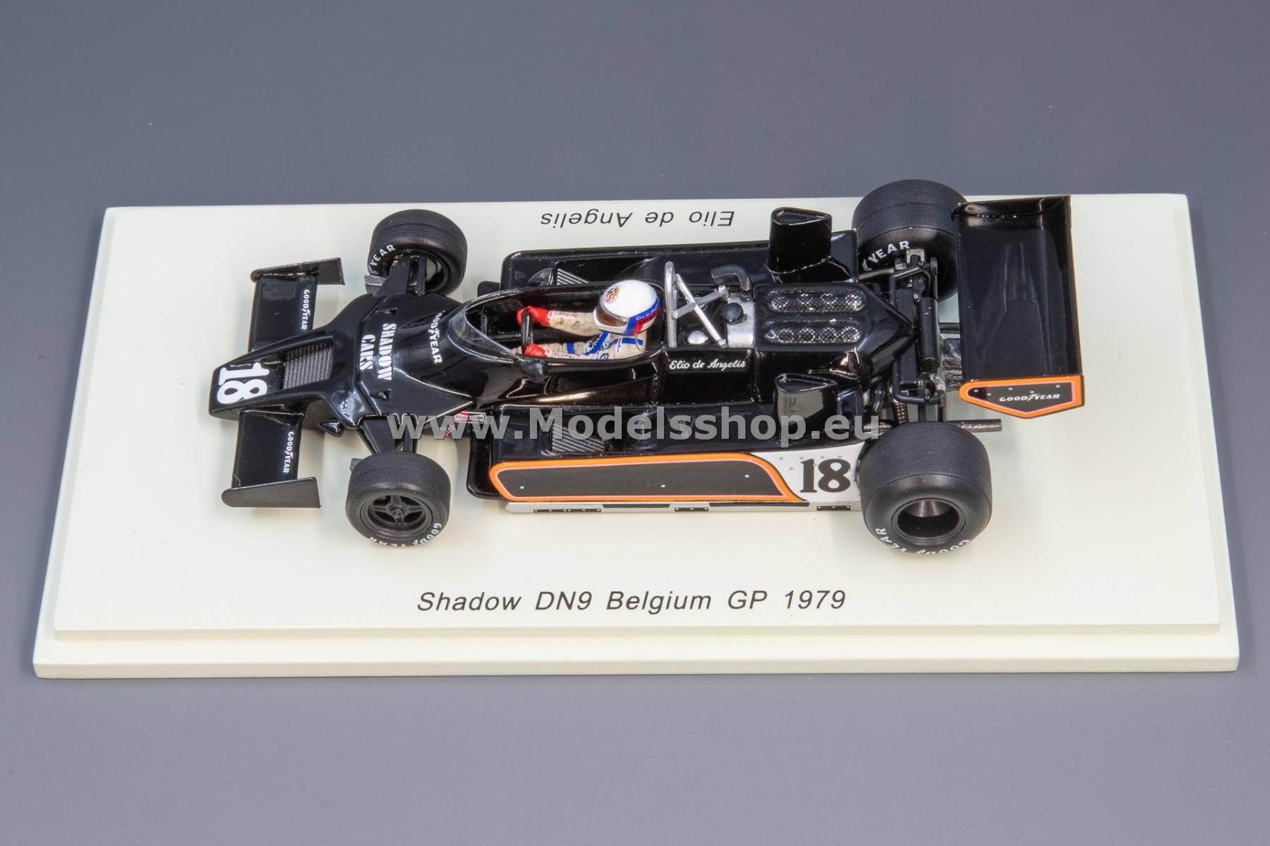 Spark S7372 Shadow DN9 No.18 Formula 1, Belgium GP 1979
