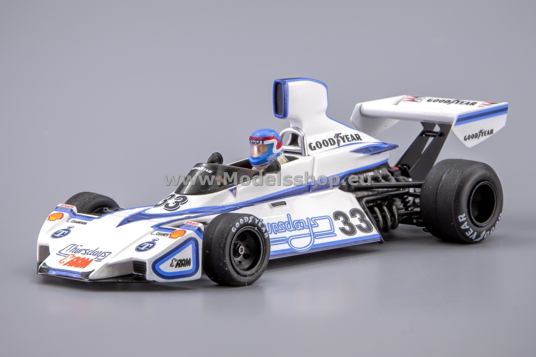 Spark S7429 Brabham BT44B, No.33, Formula 1, Race of Champion 1976, Patrick Nève