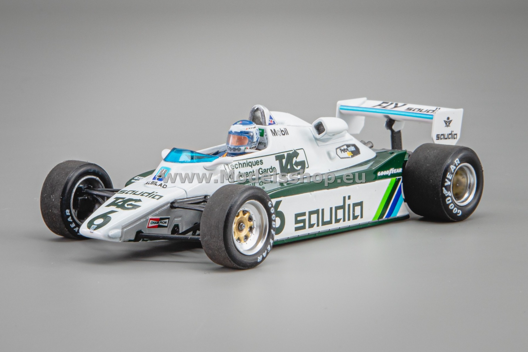 Spark S7499 Williams FW08 F1, No.6, Formula 1, 3rd German GP 1982, Keke Rosberg