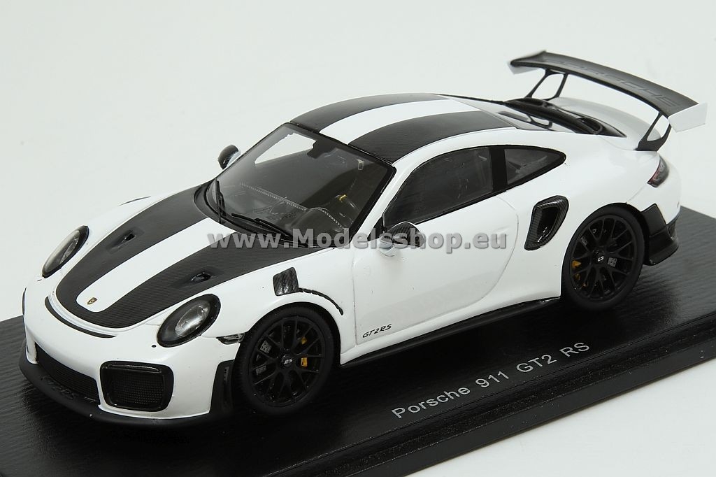 Spark SPAS7629 Porsche 911 GT2 RS Weissach Package 2018 /white - black/