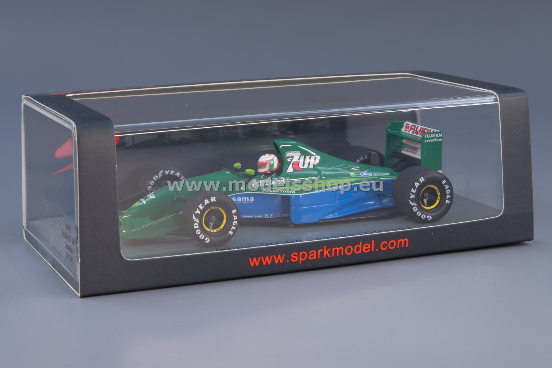 Spark S8078 Jordan 191 No.33, Formula 1, 4th Canadian GP